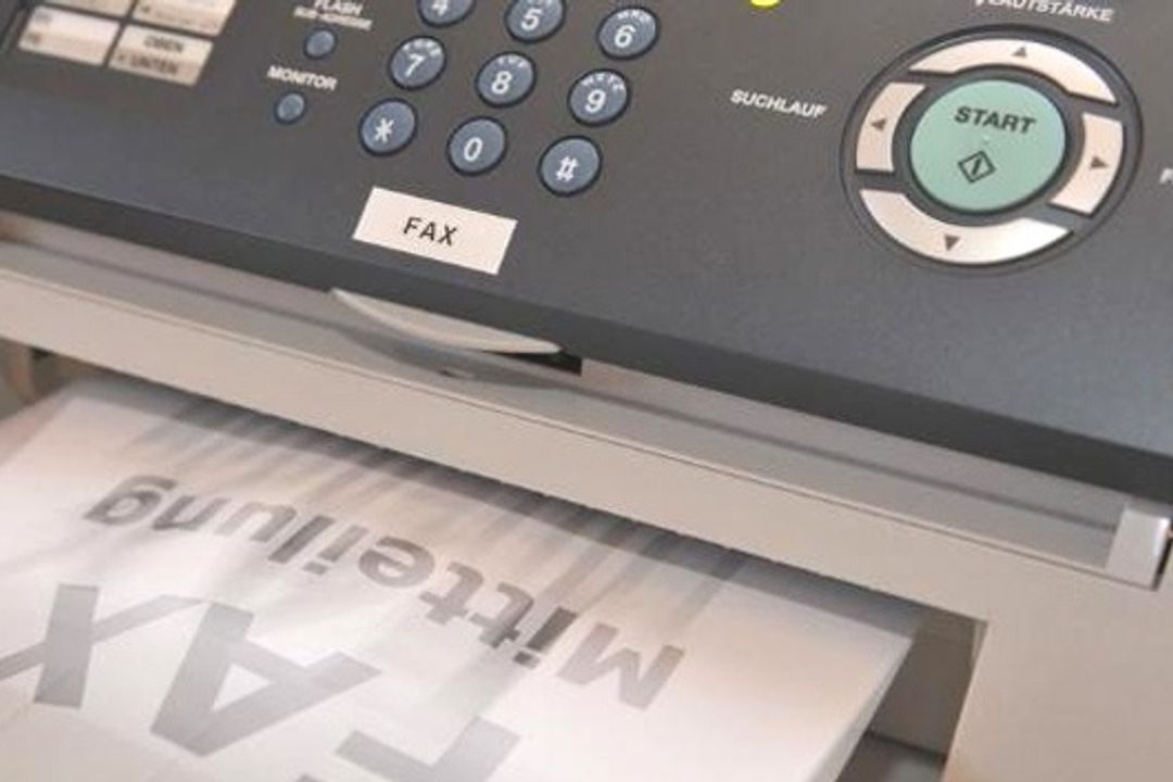 Fax machine Fax machine