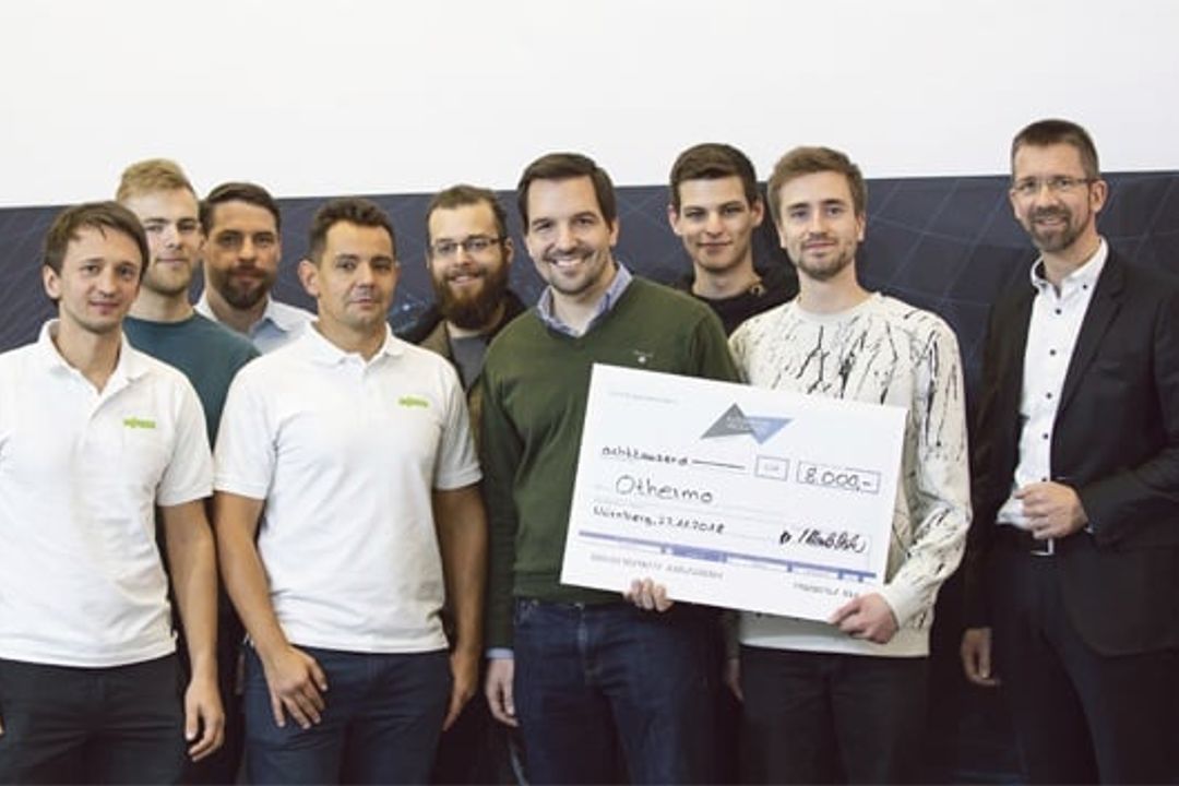 The winners of the 'Automation Hackathon 2018' The winners of the 'Automation Hackathon 2018'
