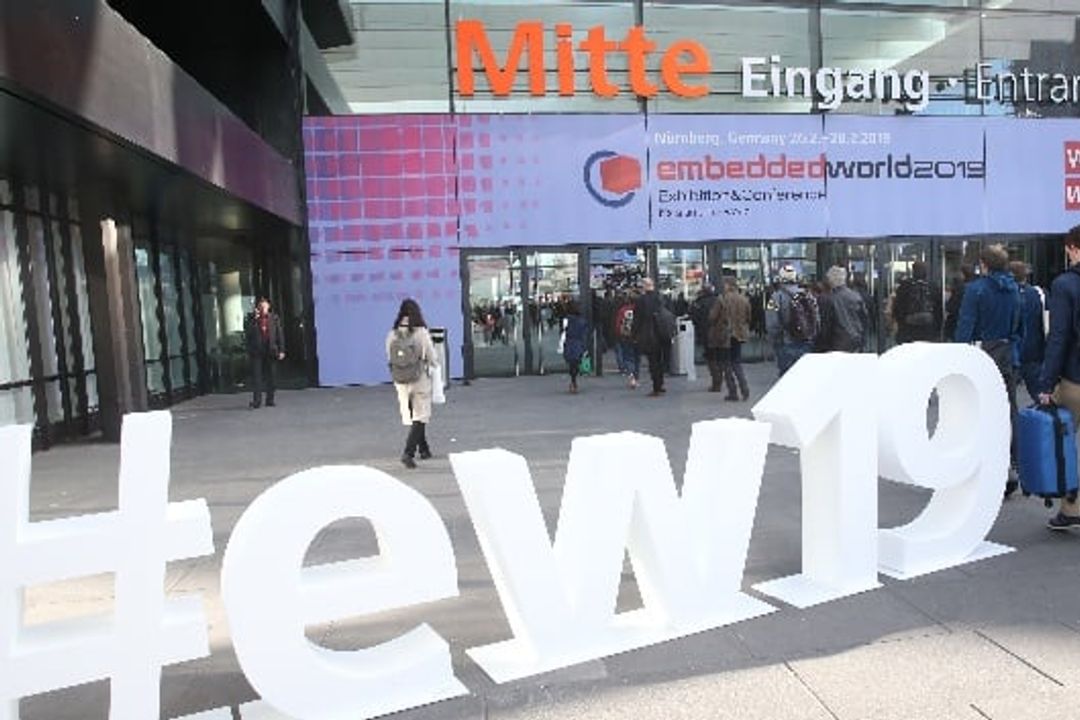 Eingang embedded world 2019 Eingang embedded world 2019