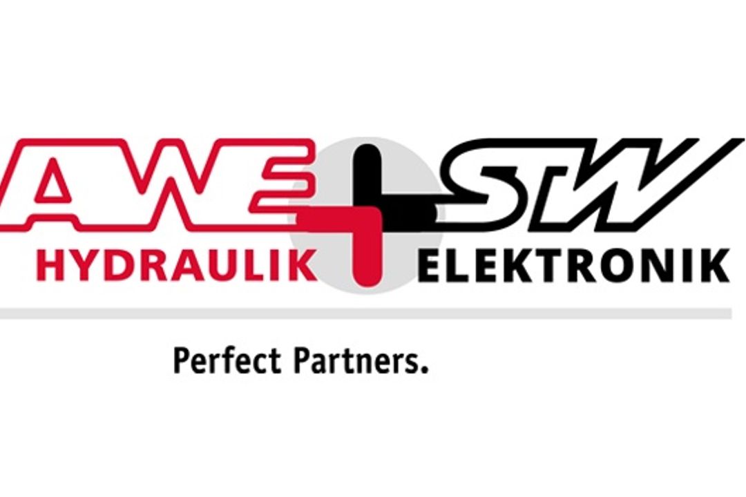 Logo of the partnership between Hawe Hydraulik and STW