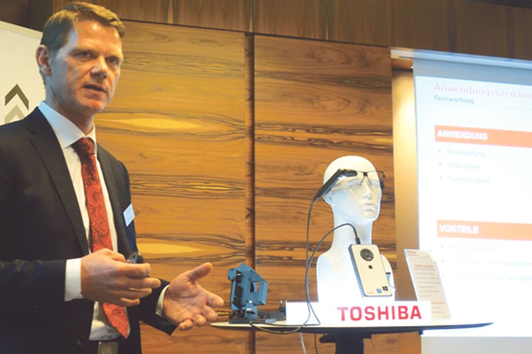 Jörg Schmidt from Toshiba Europe Jörg Schmidt from Toshiba Europe
