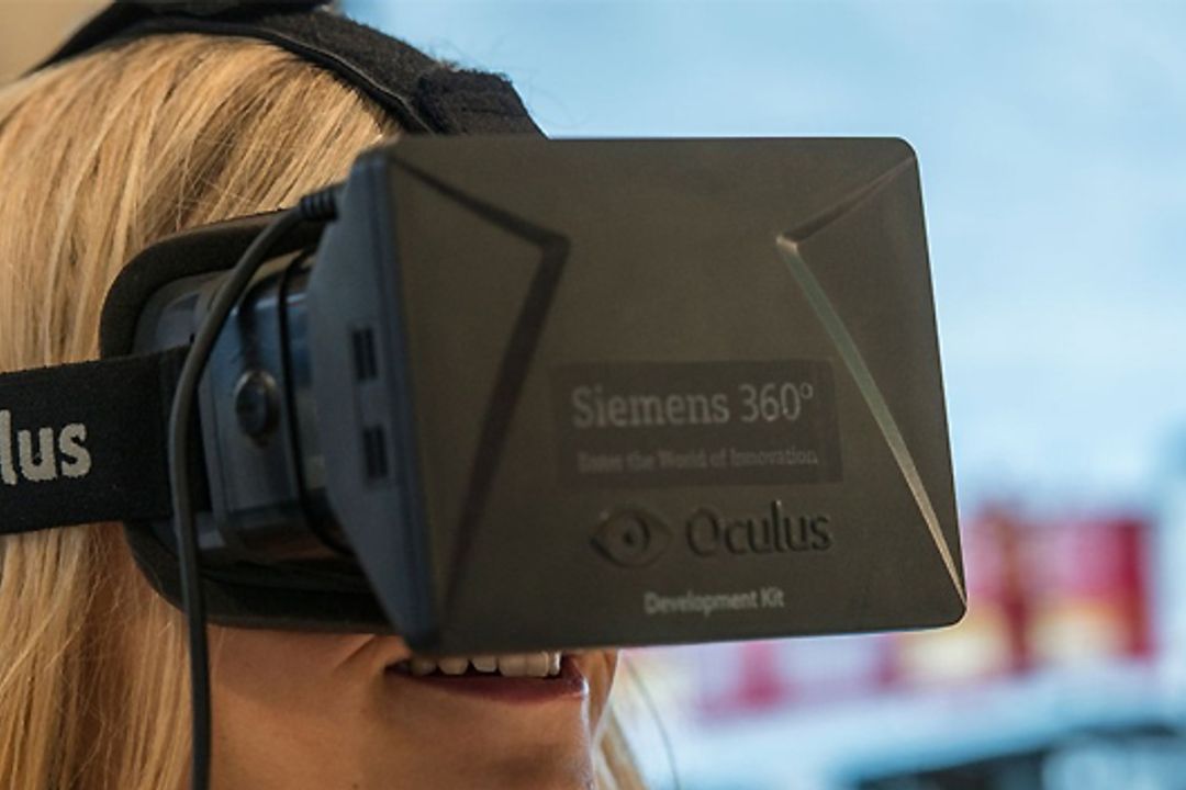 Oculus-Datenbrille bei Siemens Oculus-Datenbrille bei Siemens