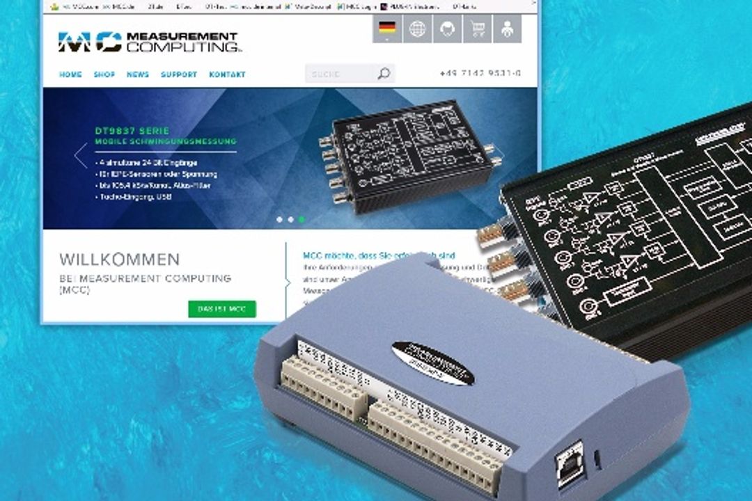 Mess- und Prüftechnik von Measurement Computing Mess- und Prüftechnik von Measurement Computing