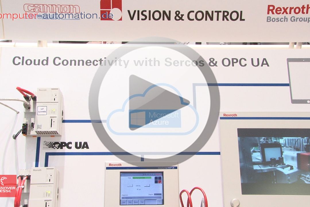 Hannover Messe 2017: Sercos & OPC-UA-Demonstrator am Stand von Sercos. Hannover Messe 2017: Sercos & OPC-UA-Demonstrator am Stand von Sercos.