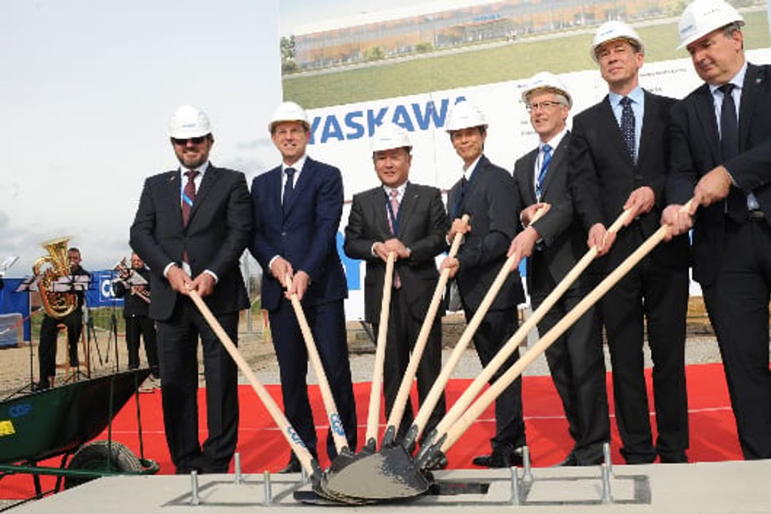 Groundbreaking ceremony for Yaskawa robot factory in Slovenia Groundbreaking ceremony for Yaskawa robot factory in Slovenia