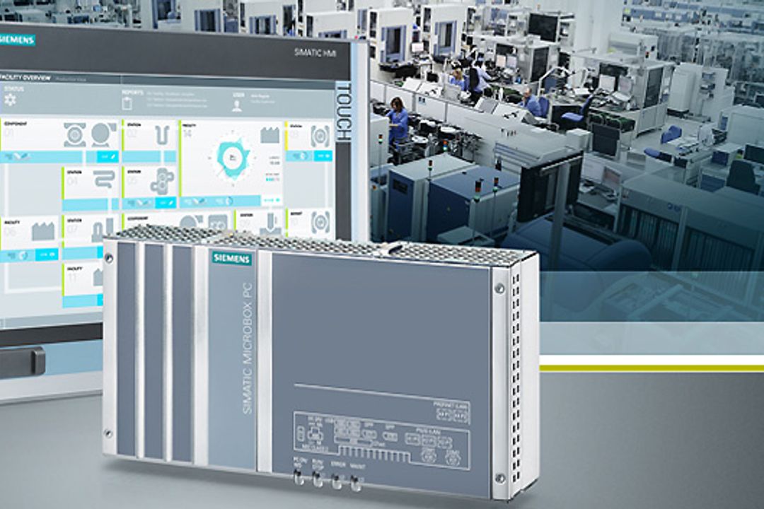 Fanless embedded industrial PCs from Siemens