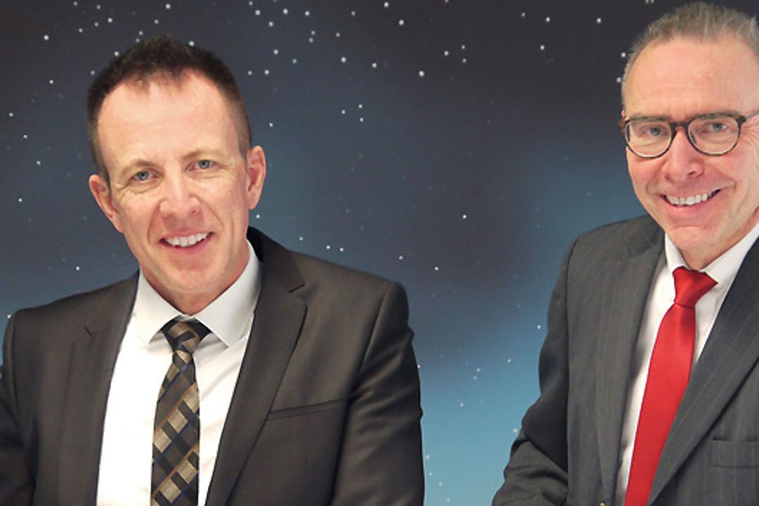Richard Schmidhofer und Martin Teufel von Lütze Richard Schmidhofer und Martin Teufel von Lütze
