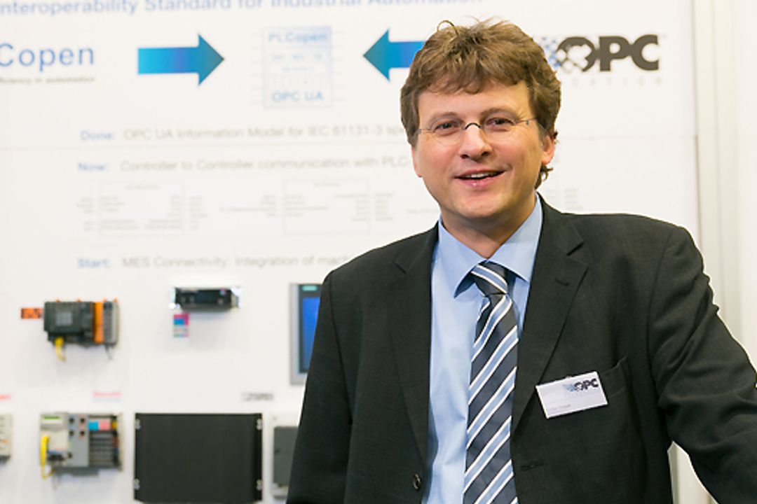 Stefan Hoppe von der OPC Foundation Stefan Hoppe von der OPC Foundation