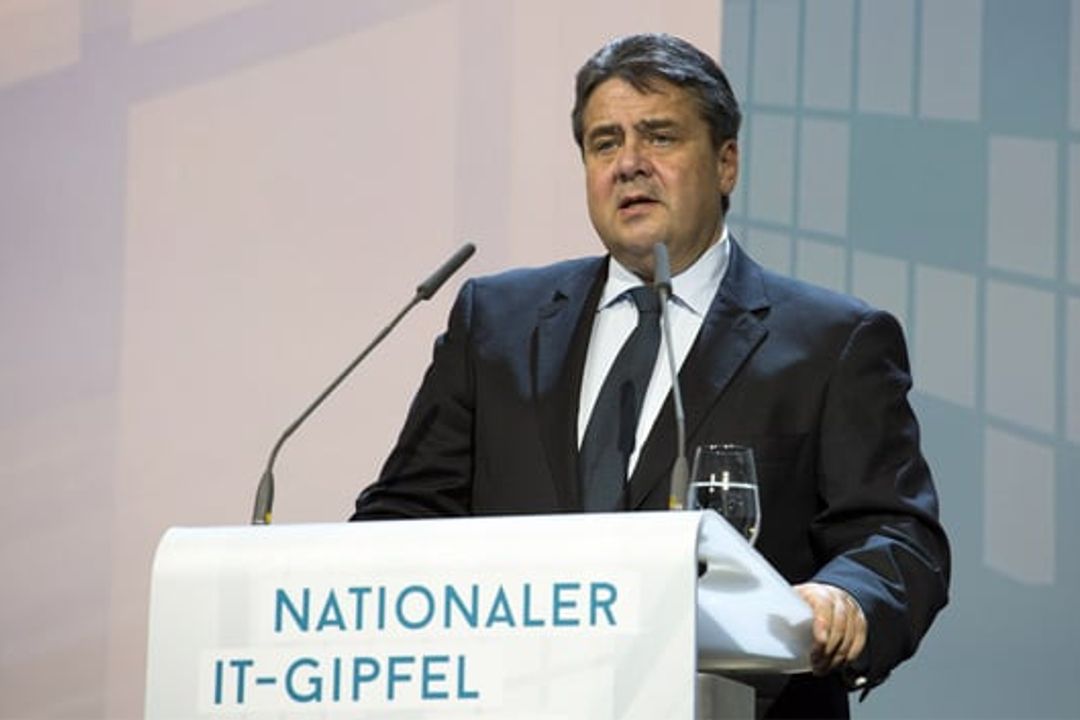 Gabriel auf dem IT Gipfel Gabriel auf dem IT Gipfel