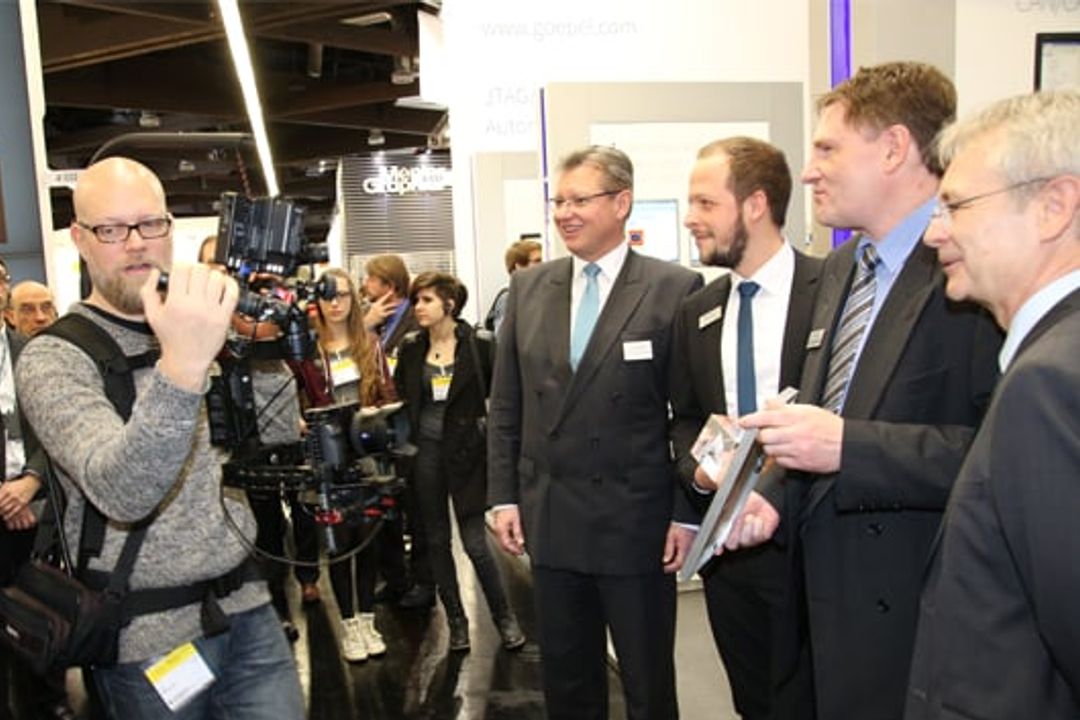 Media interest at the embedded Awards 2016 ceremony