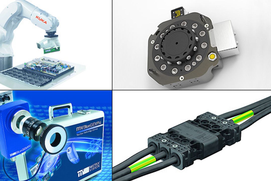 Image collage of products at Automatica 2016.jpg Picture collage of products at Automatica 2016.jpg