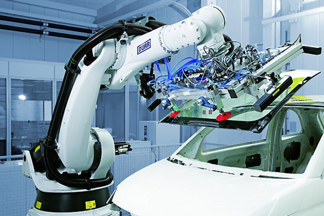 Roboter von Dürr in der Automobilproduktion Roboter von Dürr in der Automobilproduktion