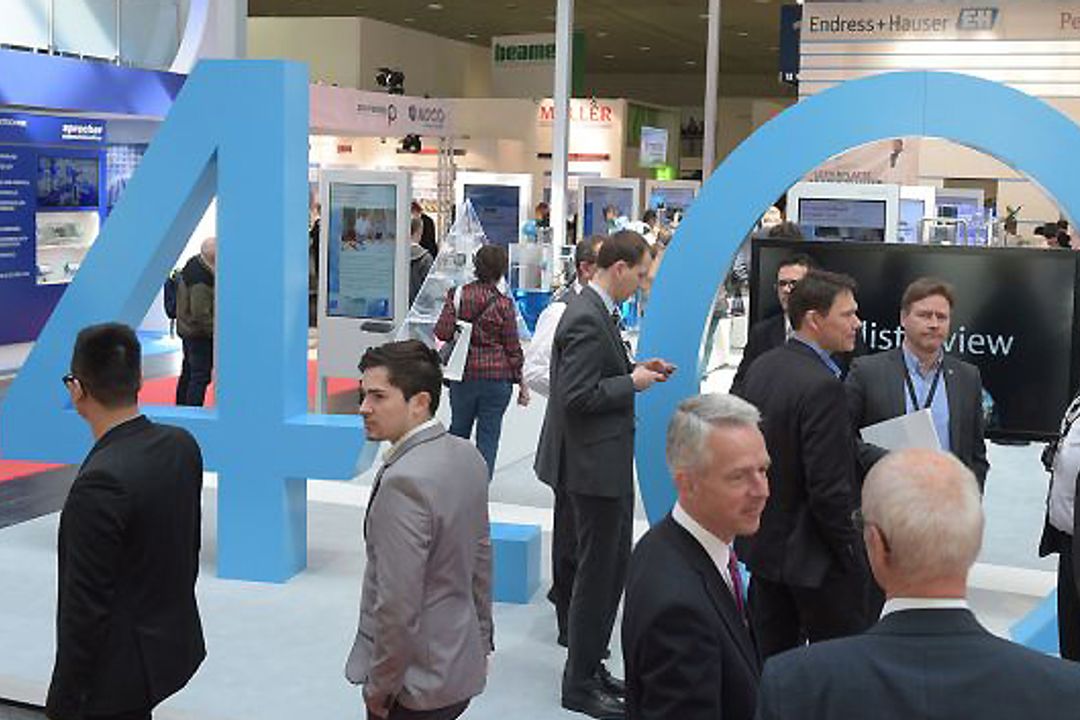 Industrie 4.0 ist auf der Hannover Messe 2015 allgegenwärtig Industrie 4.0 ist auf der Hannover Messe 2015 allgegenwärtig