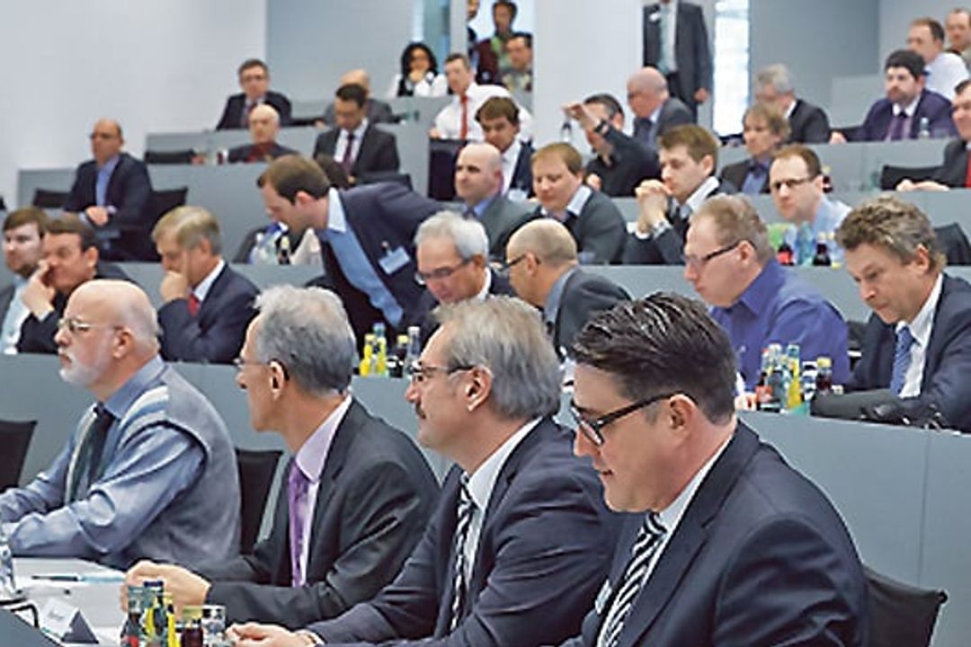 Teilnehmer des 20. Industrial Communication Congress von Phoenix Contact
