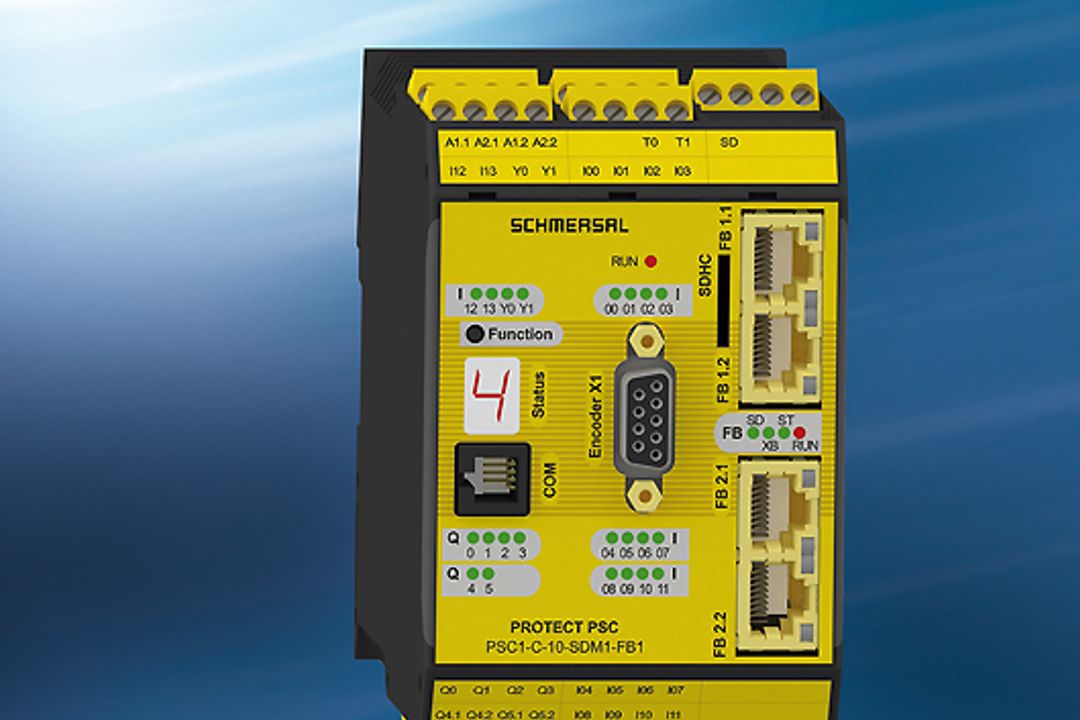 Sicherheits-Lichtvorhänge und -Lichtgitter der Serie SLC/SLG 440 von Schmersal Sicherheits-Lichtvorhänge und -Lichtgitter der Serie SLC/SLG 440 von Schmersal