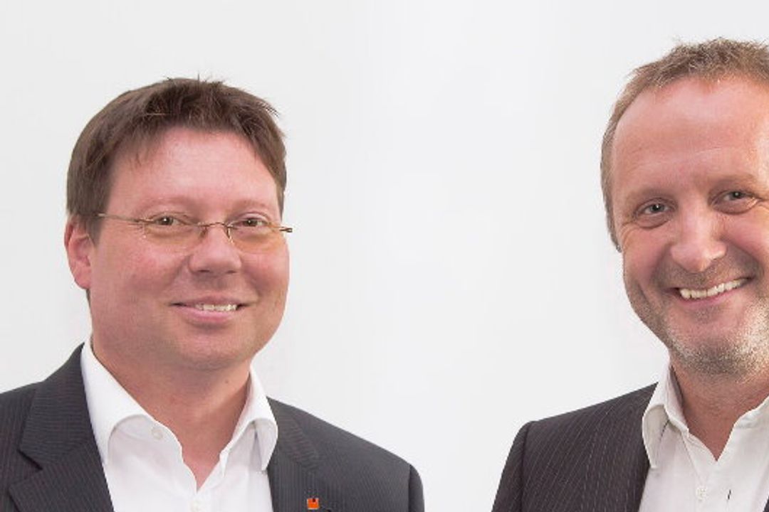 Matthias Klein (links) und Gerhard Edi von congatec.