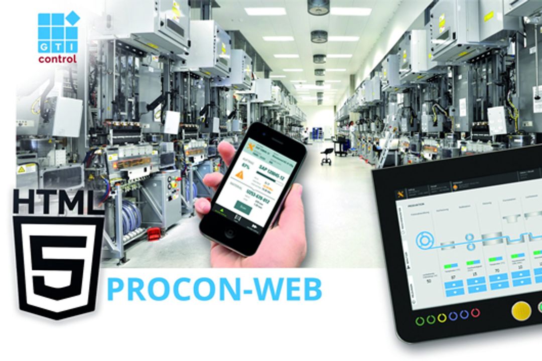 HMI Lösung Procon Web von GTI control HMI Lösung Procon Web von GTI control