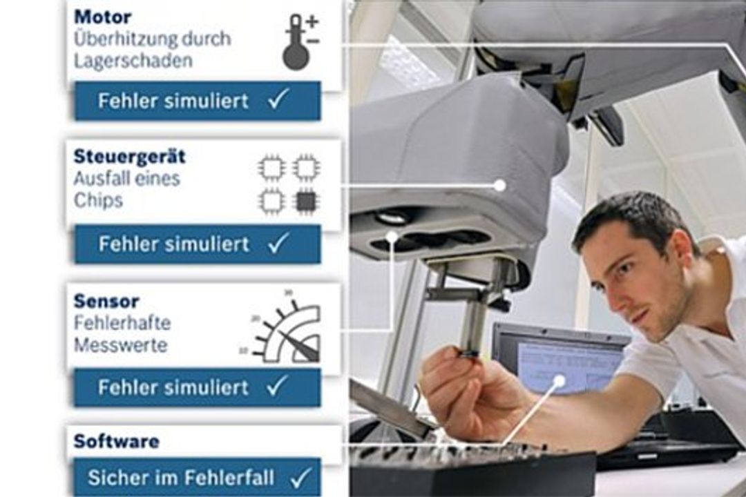 Bosch, Stresstest für Roboter Bosch, Stresstest für Roboter