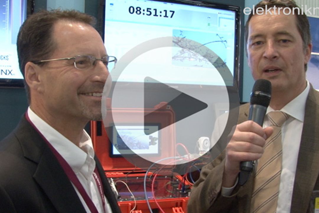 Videovorschaubild zum Interview mit Steve Glaser, Senior VP bei Xilinx, im Gespräch mit Peter Wintermayr Videovorschaubild zum Interview mit Steve Glaser, Senior VP bei Xilinx, im Gespräch mit Peter Wintermayr