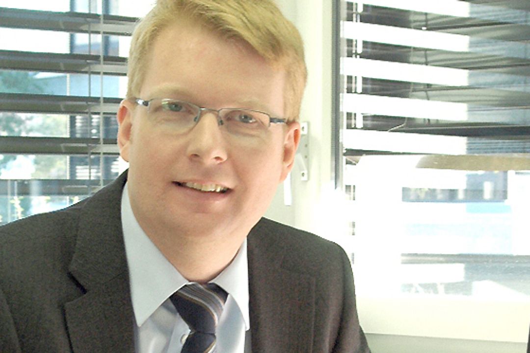 Jan-Henning Fabian, Leiter des ABB Forschungszentrum von ABB in Ladenburg Jan-Henning Fabian, Leiter des ABB Forschungszentrum von ABB in Ladenburg