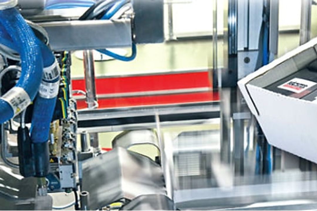 Verpackungsmaschine, Schmuckbild, Panorama Verpackungsmaschine, Schmuckbild, Panorama