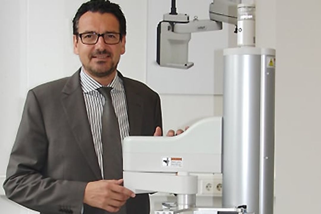 Dr. Klaus Kluger, Geschäftsführer von Adept Technology Dr. Klaus Kluger, Geschäftsführer von Adept Technology