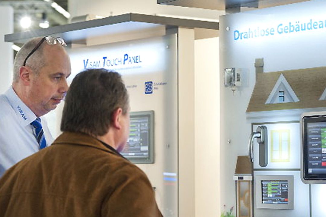 Einer der Messe-Schwerpunkte: Gebäudeautomation Einer der Messe-Schwerpunkte: Gebäudeautomation
