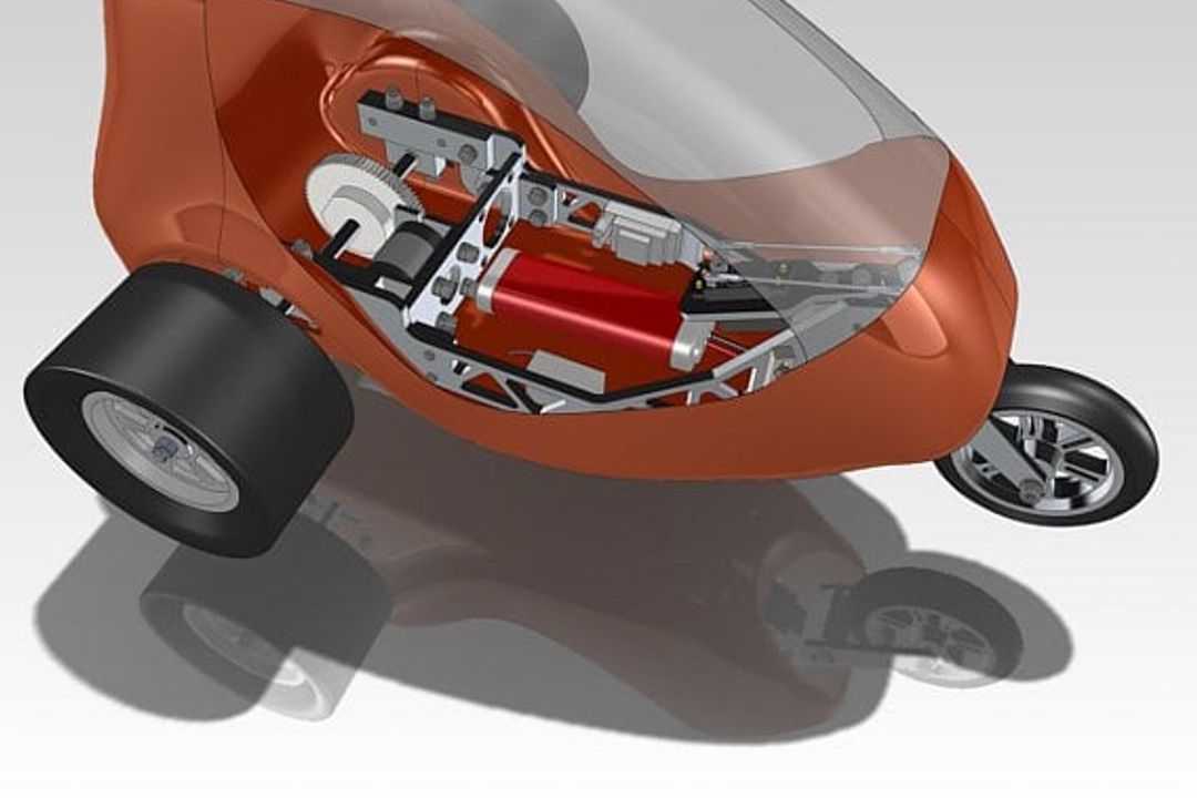 Solidworks, Entwurf des eScooters Solidworks, Entwurf des eScooters