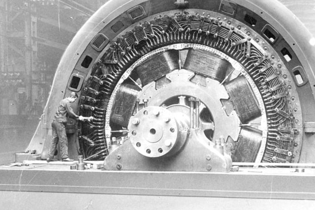 Siemens-Schuckertwerke, Walchenseekraftwerk, Generator Siemens-Schuckertwerke, Walchenseekraftwerk, Generator
