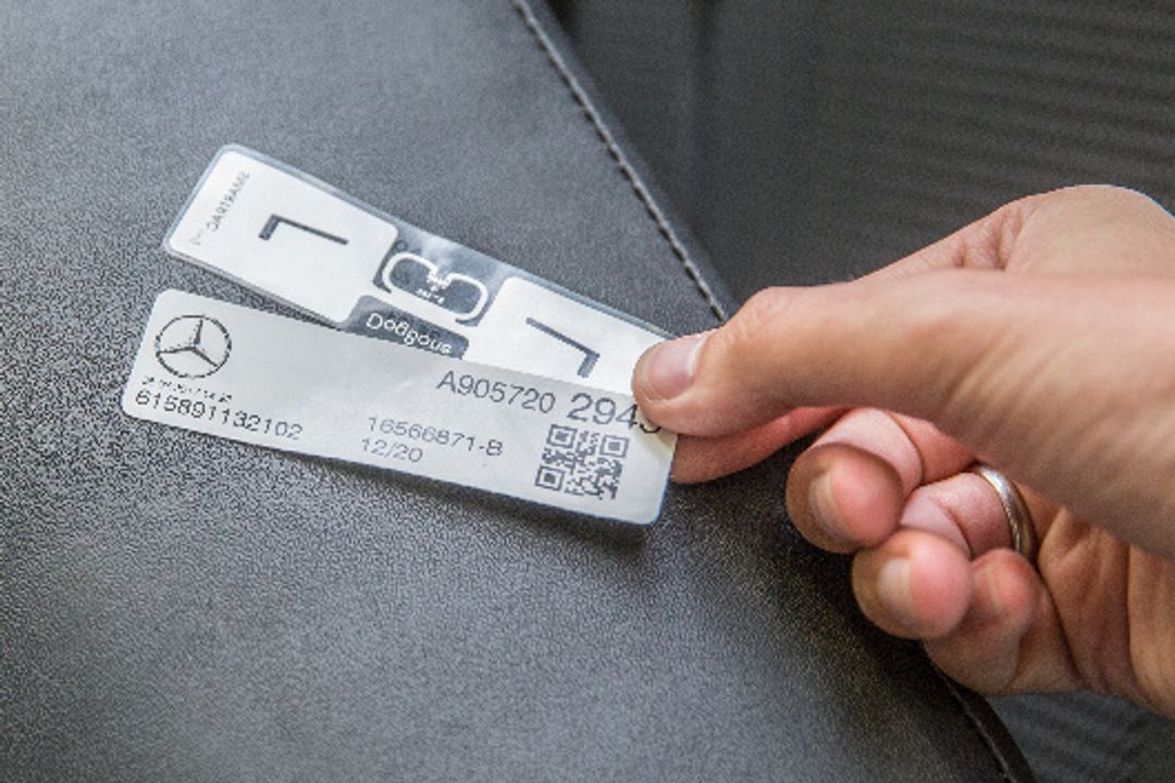 RFID-Technologie in der Mercedes-Produktion RFID-Technologie in der Mercedes-Produktion