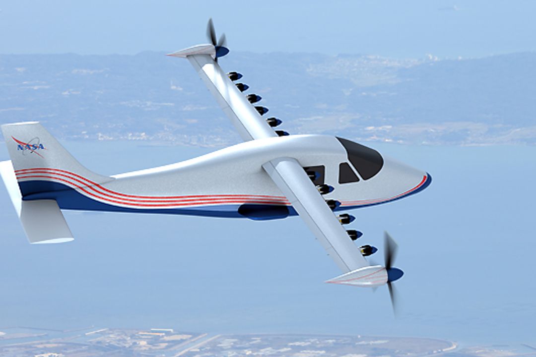 Details of Nasa's X-57 experimental aircraft