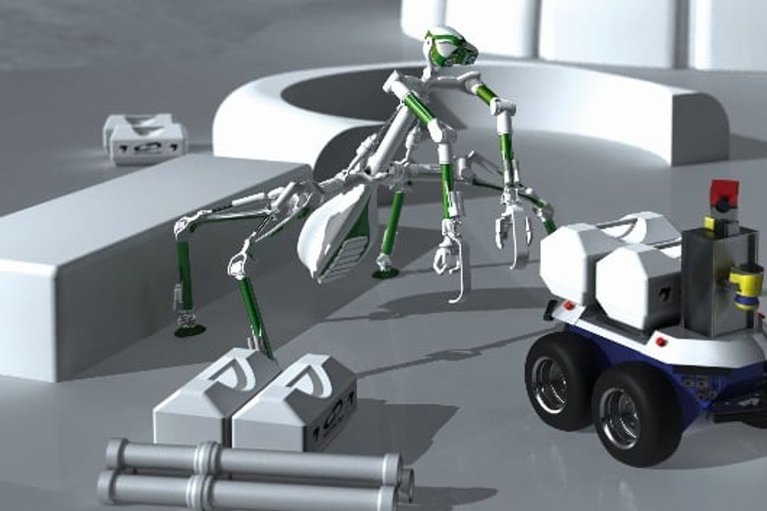 Mantis - The high-tech robot for space