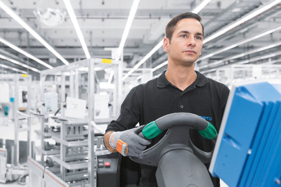ProGlove im Einsatz bei Festo ProGlove im Einsatz bei Festo