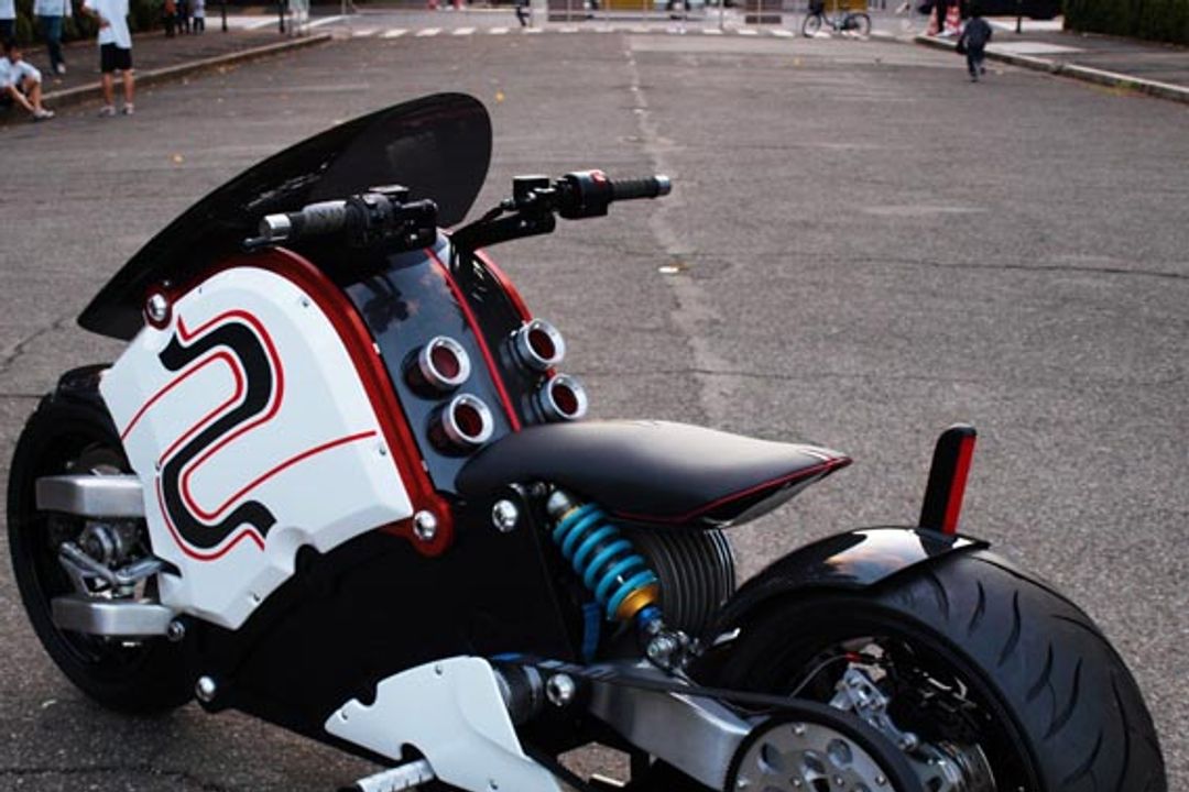 E-Motorrad 'zecOO' von znug design E-Motorrad 'zecOO' von znug design