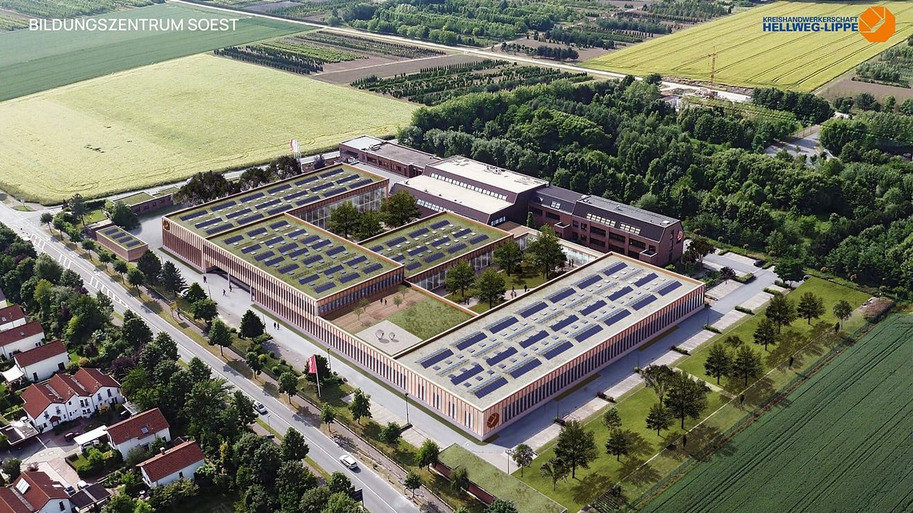 Das Bildungszentrum im Soester Norden wird saniert.