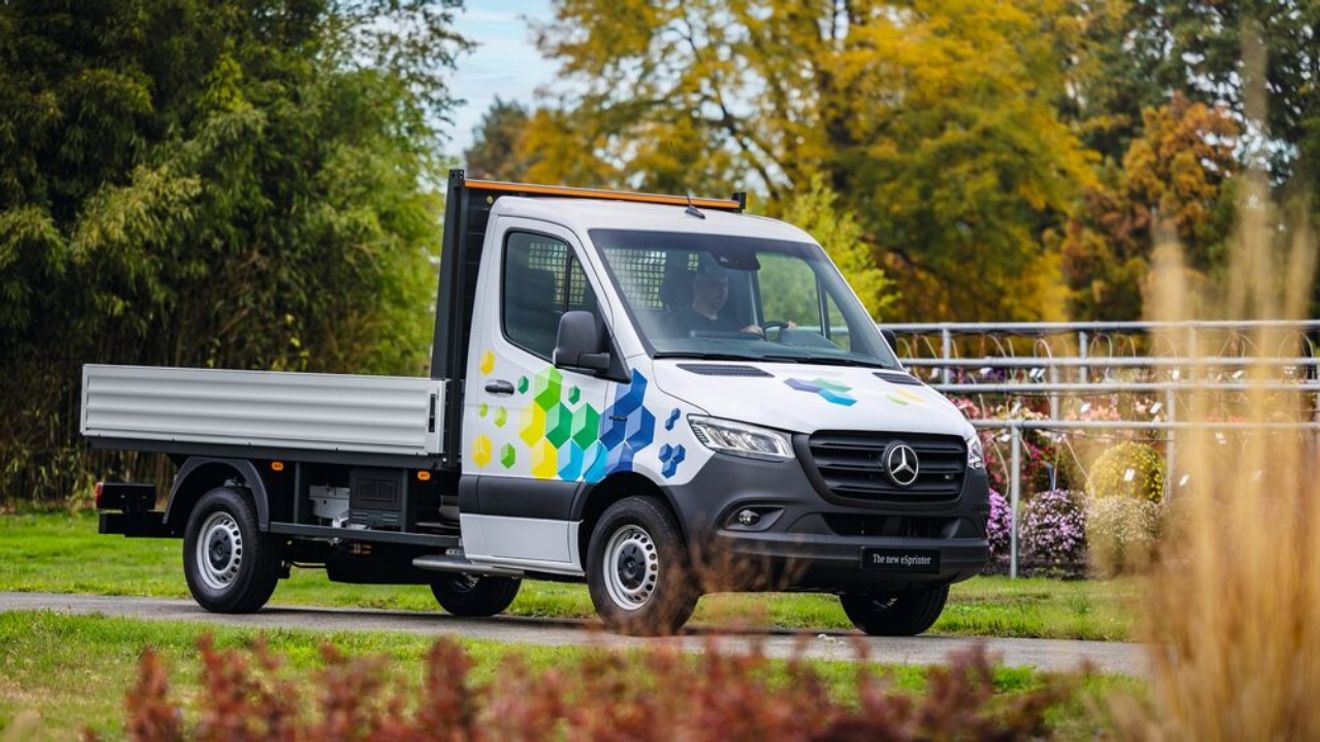 Mercedes E-Fahrzeug Mercedes E-Fahrzeug