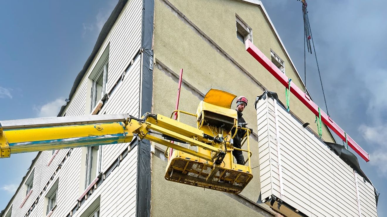 Sanierung, Baustelle