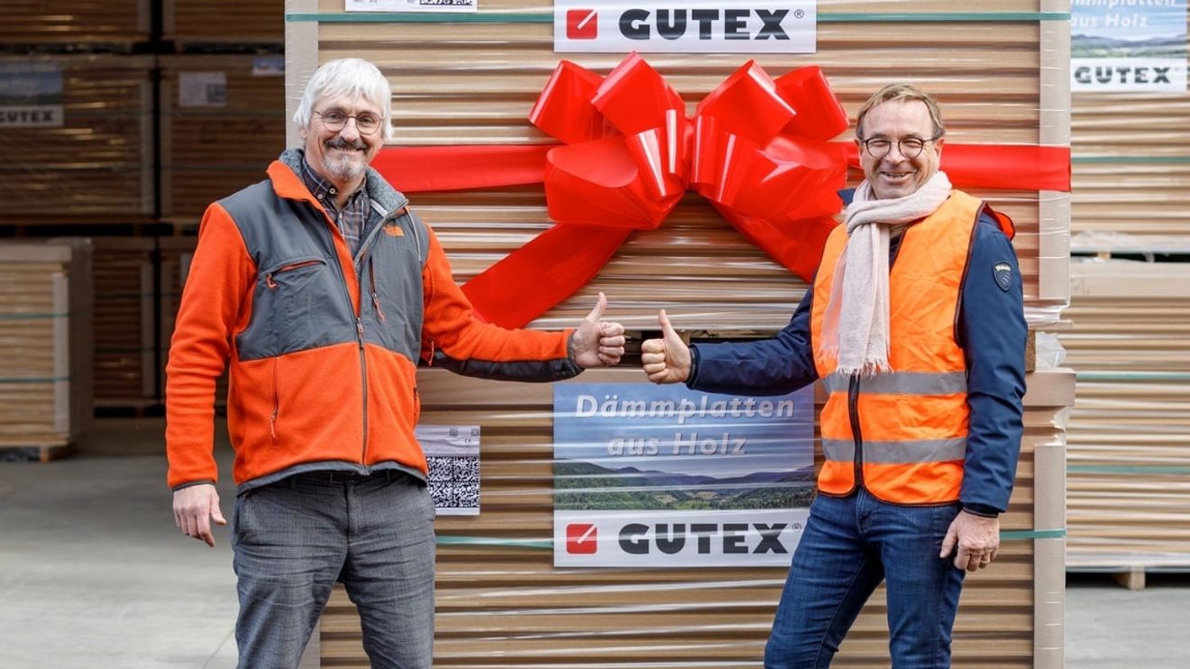 Claudio Thoma und Oliver Bauch von Gutex
