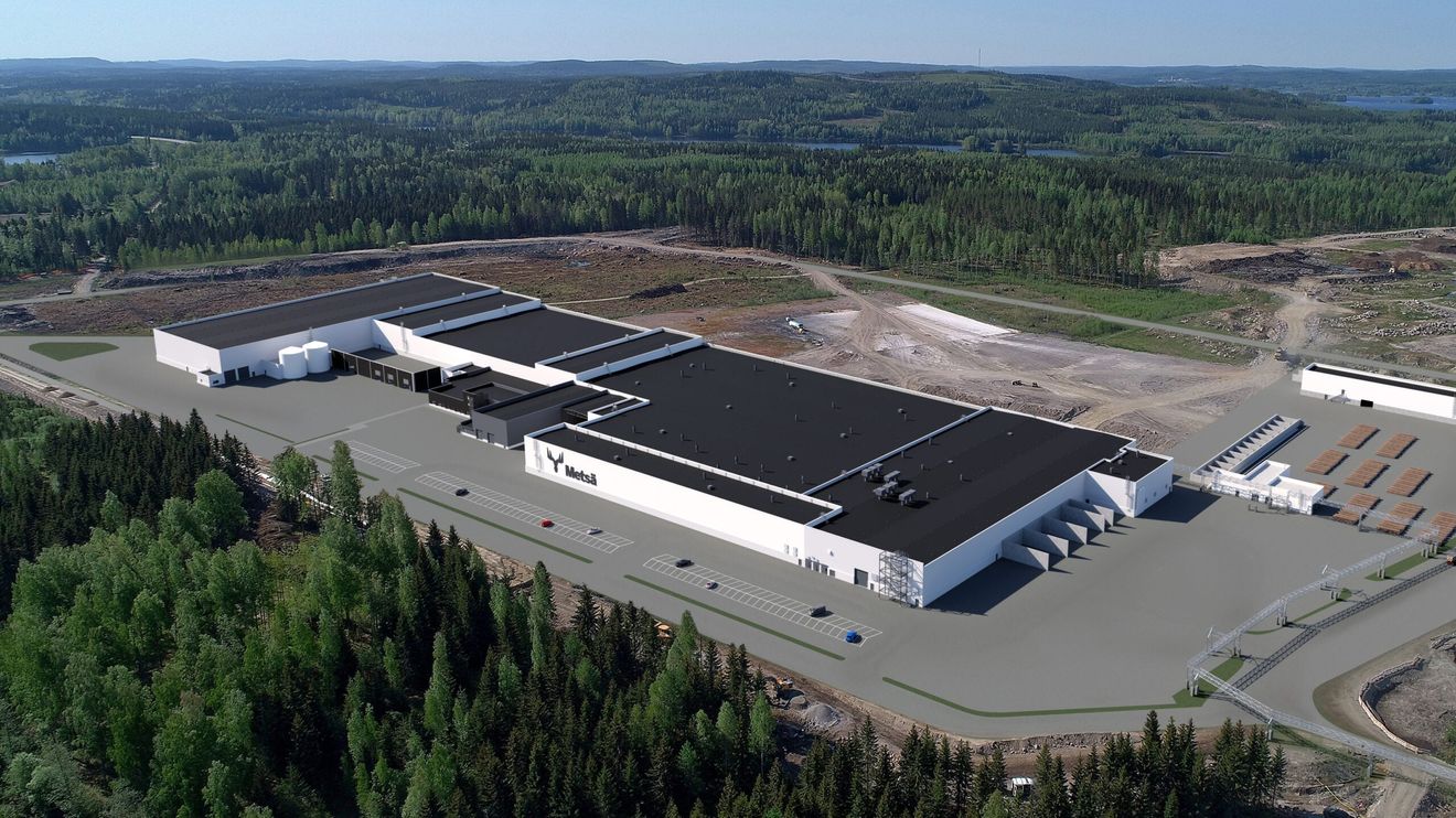 Die neue Anlage der Metsä Group entsteht in dem integrierten Werk in Äänekoski und bündelt dadurch Synergien in den Bereichen Energieproduktion, Logistik und Werksdienstleistungen (Foto: Metsä Group) Die neue Anlage der Metsä Group entsteht in dem integrierten Werk in Äänekoski und bündelt dadurch Synergien in den Bereichen Energieproduktion, Logistik und Werksdienstleistungen (Foto: Metsä Group)