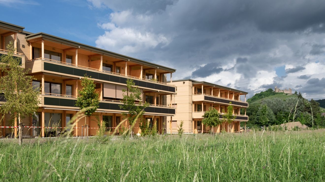 Das Bauprojekt „Gaisgraben Süd" setzt neue Standards für nachhaltiges Wohnen (Foto: Franz und Geyer Freie Architekten BDA dwb)