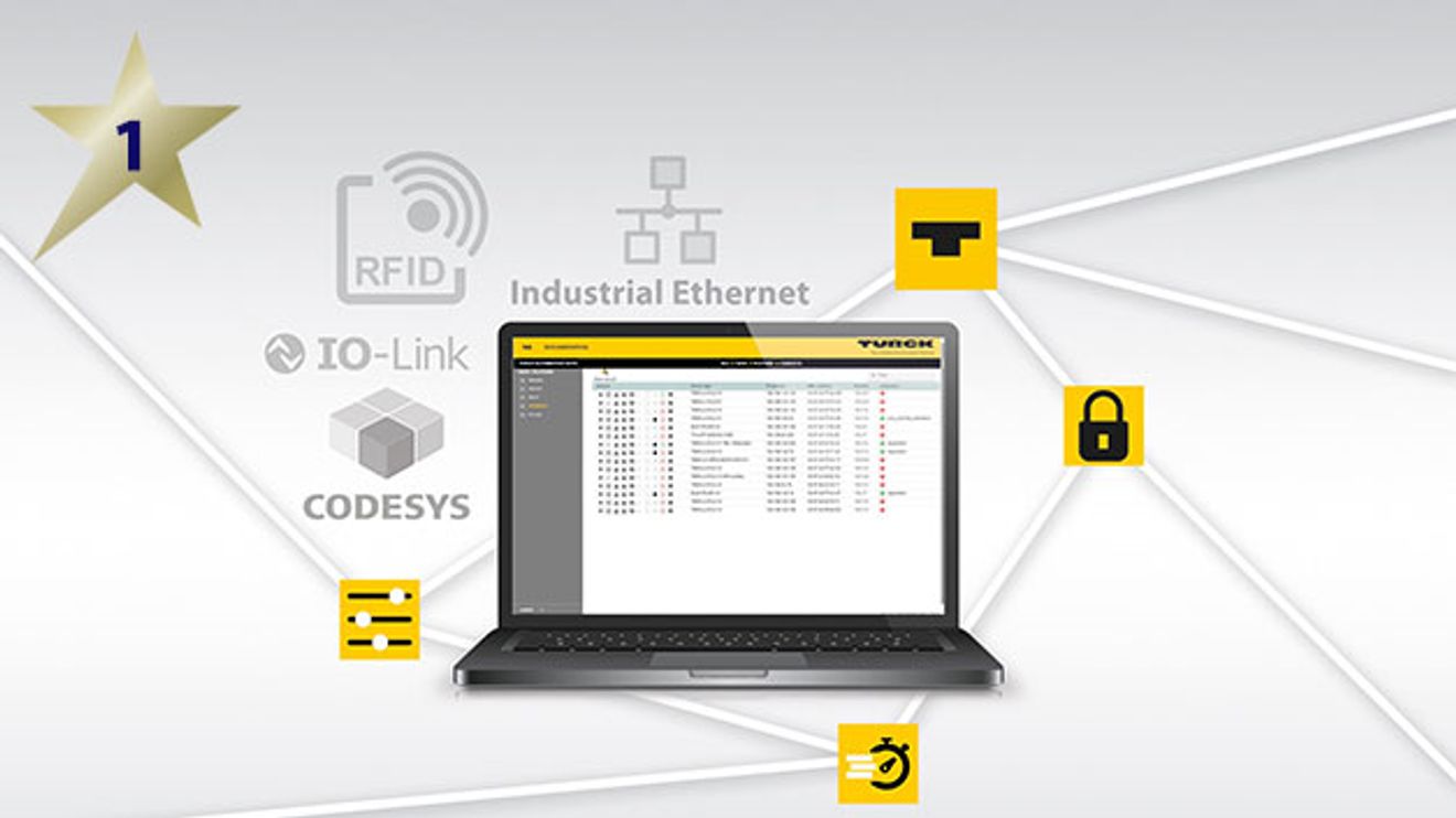 Computer&Automation "Products of the Year 2024" - Software & IT - 1st place: Turck Computer&Automation "Products of the Year 2024" - Software & IT - 1st place: Turck