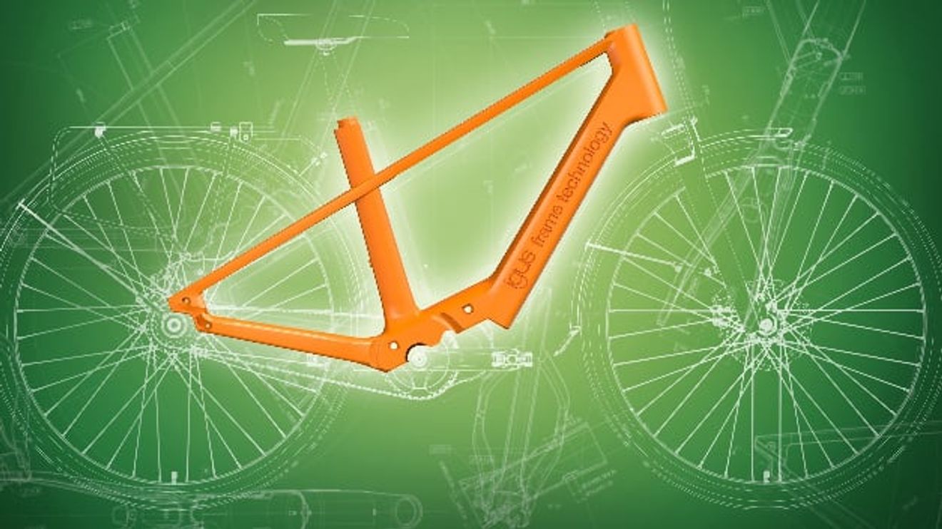 Igus Kunststoffrahmen bike Igus Kunststoffrahmen bike
