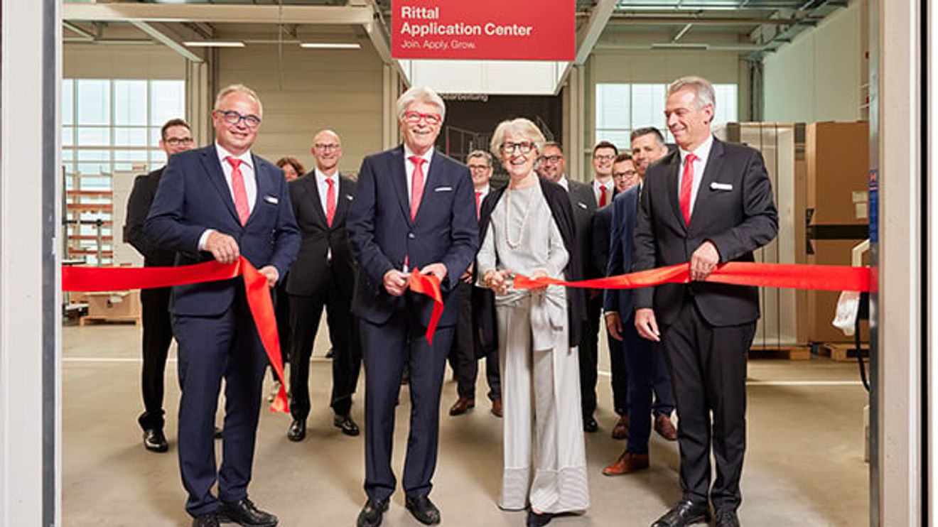 Rittal Application Center, opening