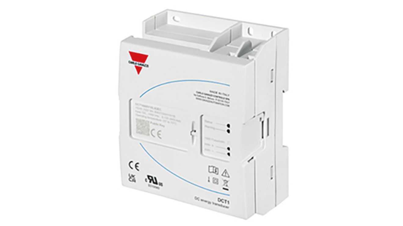 Carlo Gavazzi, DC energy meter 'DCT1'