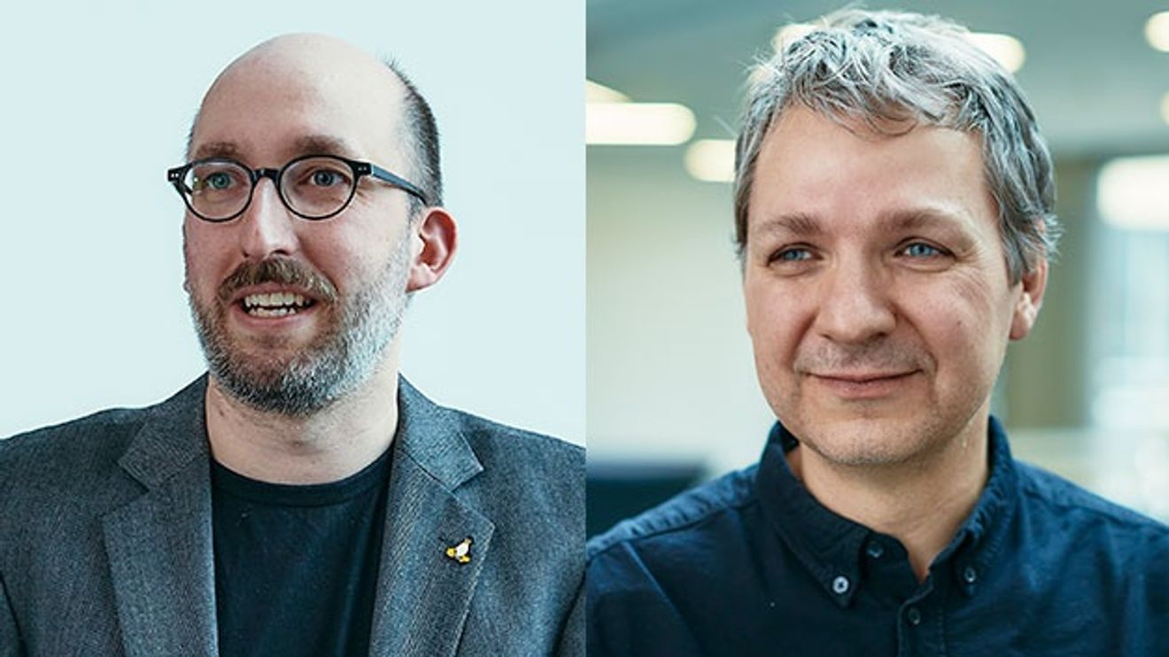 Arnold Krille, Strategic Sales Manager (left), and Steffen Ullrich, IT security expert, both Genoa.