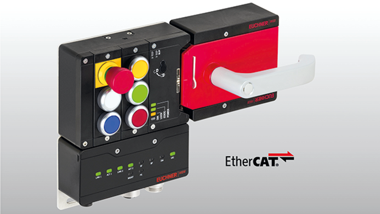 Euchner: New networking options for the MGB2 Modular safety gate system