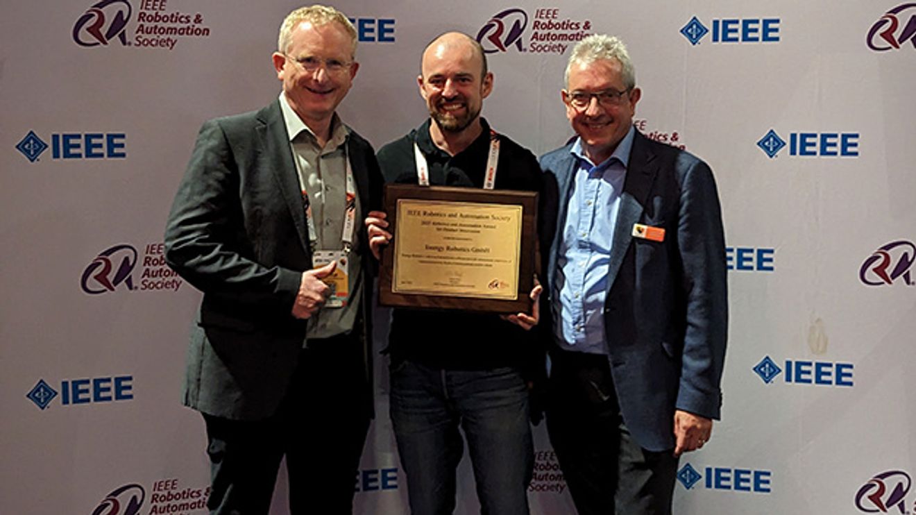 IEEE Award, Award winner, Energy Robotics