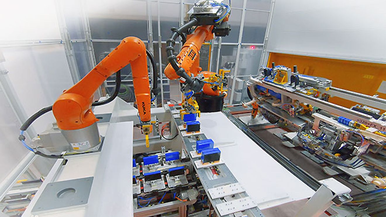Battery_module_assembly_at_ElringKlinger Battery_module_assembly_at_ElringKlinger