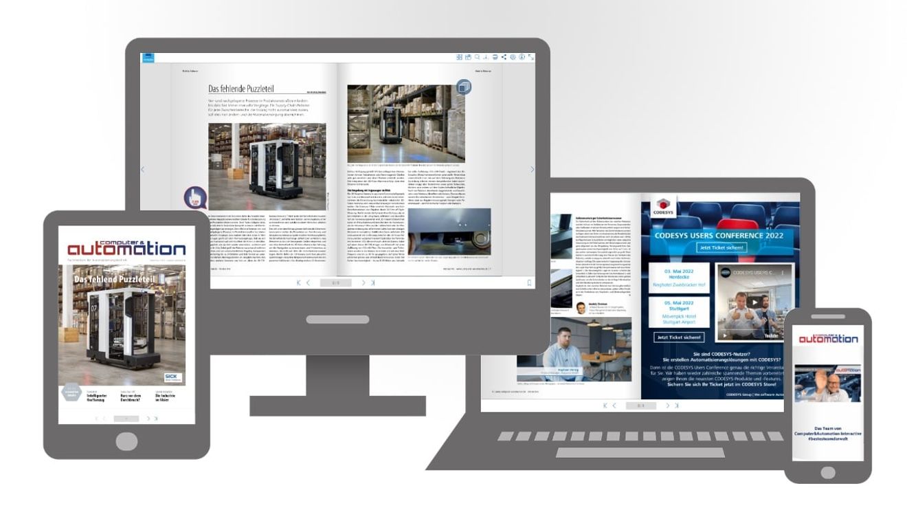 Das neue E-Paper-Erlebnis: Computer&Automation Interactive