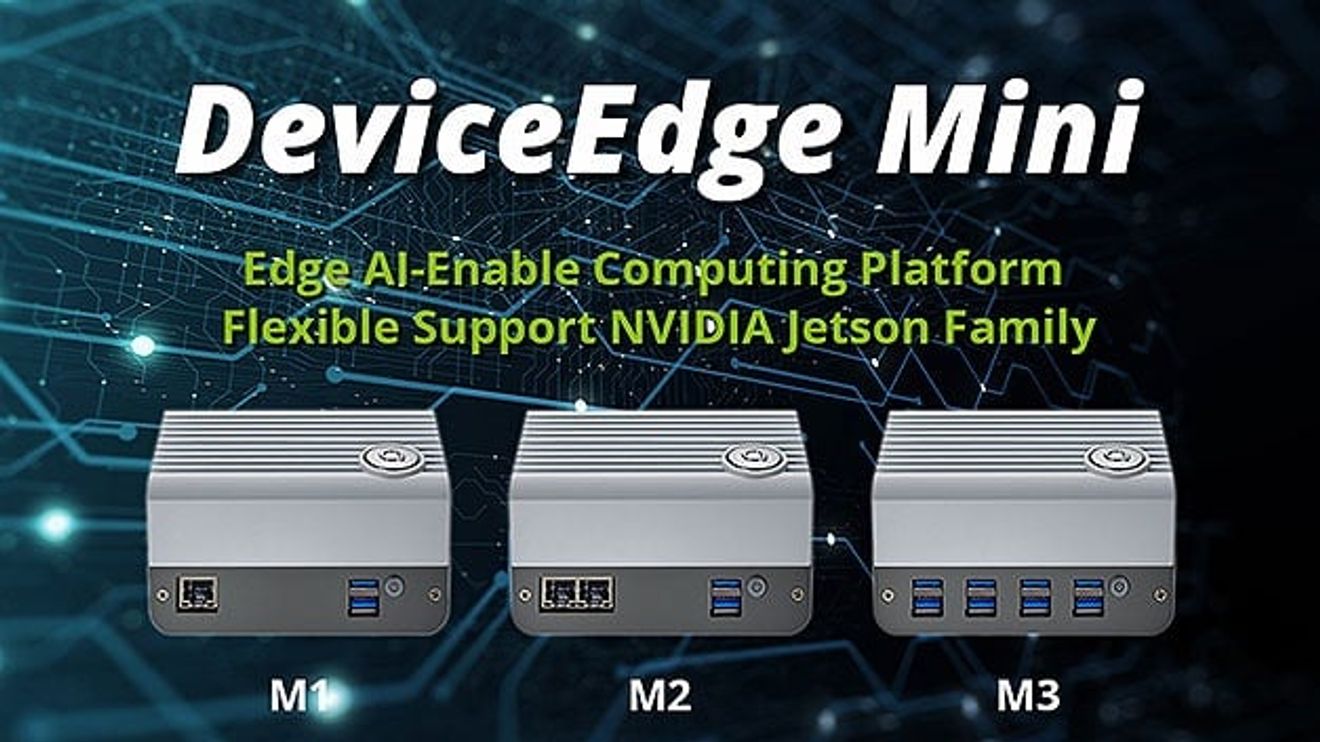 Edge AI-enabled computer DeviceEdge Mini from Aetina Edge AI-enabled computer DeviceEdge Mini from Aetina